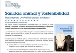 Sanidad animal y Sostenibilidad Resumen de un anlisis global de datos
