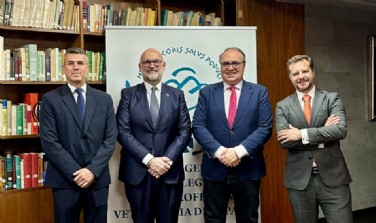 De Izda. a Dcha. Pablo Hervs, Santiago de Andrs, Luis Alberto Calvo y Diego Garca