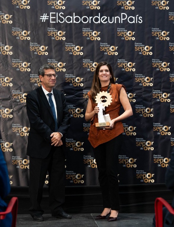 En la imagen Javier Lpez y Mara Jaureguzar
