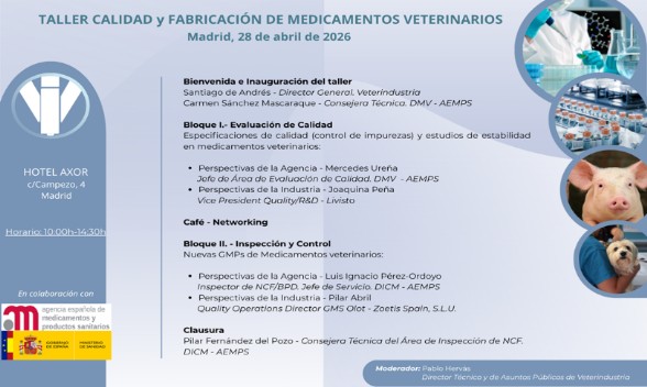 Programa Taller de Calidad y Fabricaci�n de Medicamentos Veterinarios