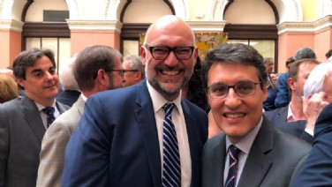 Santiago de Andrs con Fernando Miranda, Nuevo Secretario de Agricultura