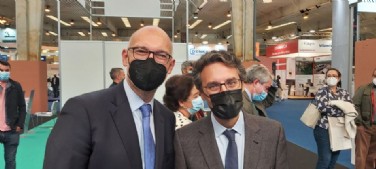 Santiago de Andrs, Director General de Veterindustria con Fernando Miranda, Secretario General de Agricultura y Alimentacin