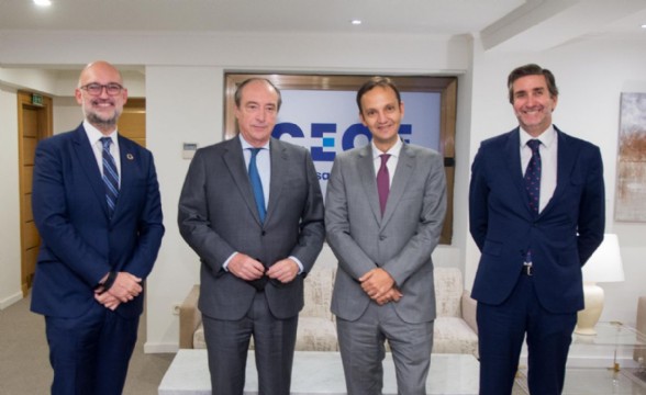 Reunin de Veterindustria con miembros de la CEOE