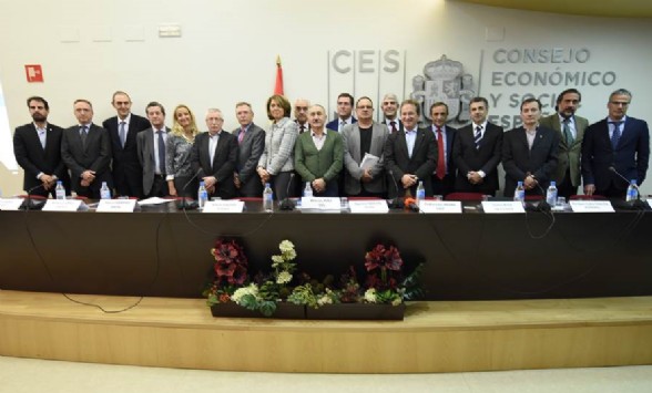 Veterindustria en la firma de la Declaracin por la Industria